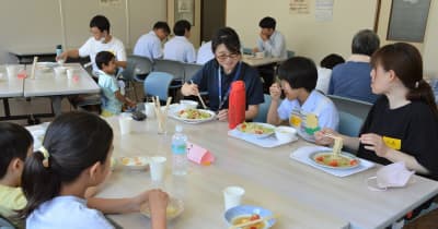 那須烏山市婦人会が地域食堂初開催　他世代交流、孤食も解消へ　10月まで月1回