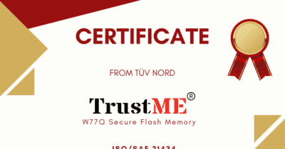 ウィンボンド、W77QセキュアフラッシュでISO/SAE 21434認証を取得し、メモリICベンダーとして世界初となるマイルストーンを達成