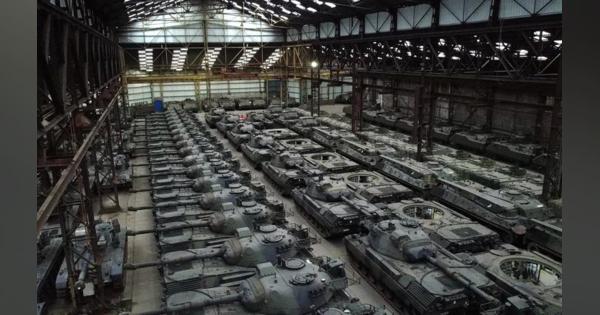 欧州で中古戦車に脚光、ウクライナ支援で各国から強い需要