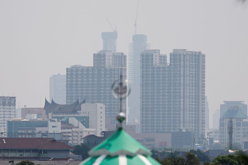 ジャカルタ、大気汚染が世界で最も深刻な都市に