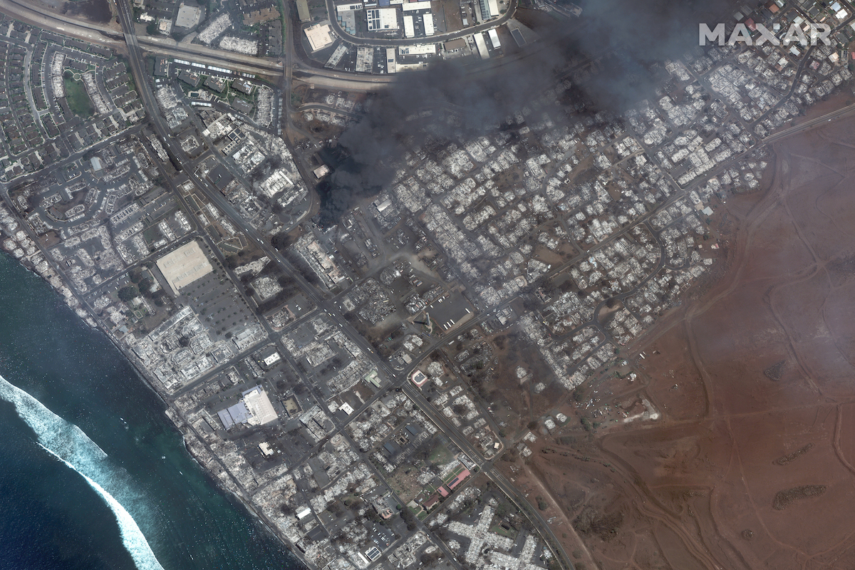ハワイ史上最悪の山火事、延焼拡大に3つの要因