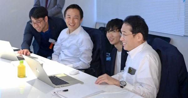 岸田首相、東大で生成ＡＩの講座を体験