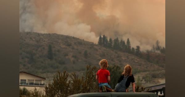 カナダ全土で記録的森林火災、月内は続く　干ばつが主因