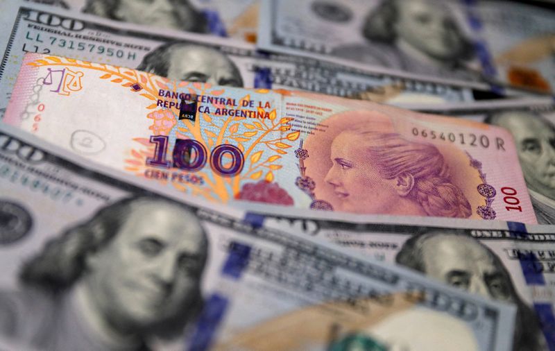 アルゼンチン、国民がドルへの両替急ぐ　ペソ非公式レート下落