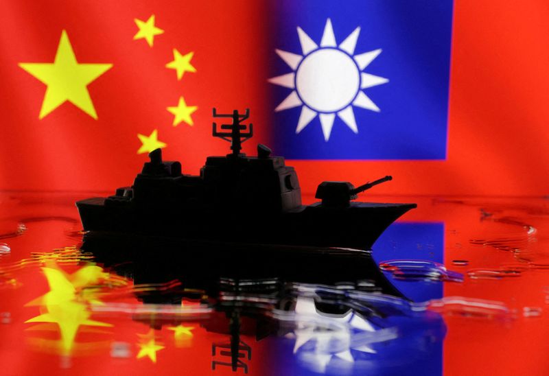中国軍、台湾周辺で軍事演習開始　副総統の米国立ち寄りに反発