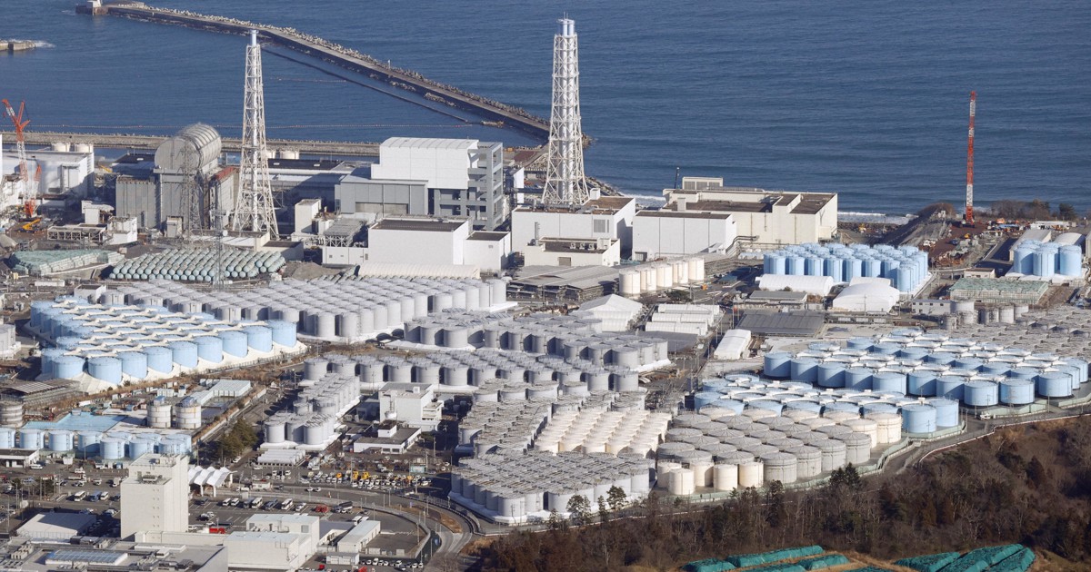 福島第1原発の処理水、24日に放出開始　関係閣僚会議で決定