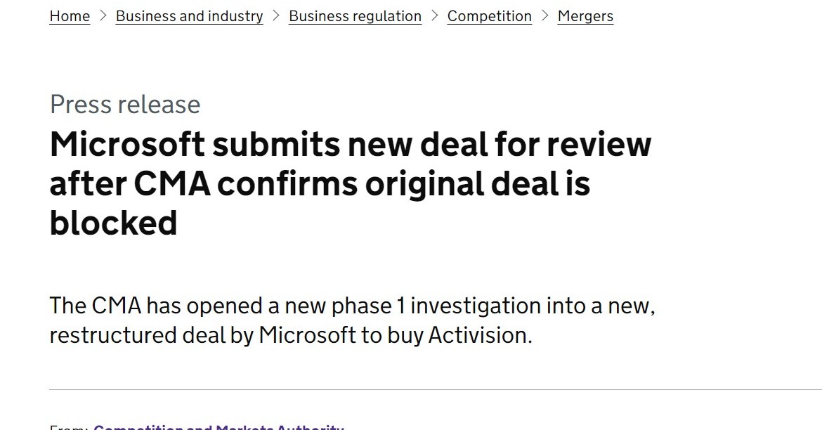Microsoft、CMAの承認を得るため、Activisionのゲーム権利をUbisoftに売却へ