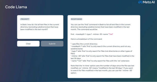 Meta、コーディング用生成AIモデル「Code Llama」リリース