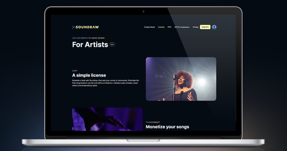 AIとアーティストが楽曲制作　日本発「SOUNDRAW」が新サービス