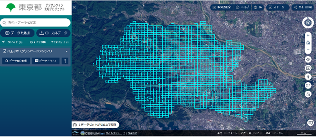 ―　東京都デジタルツイン実現プロジェクト　ー　多摩・島しょ地域の「3次元点群データ」を公開！