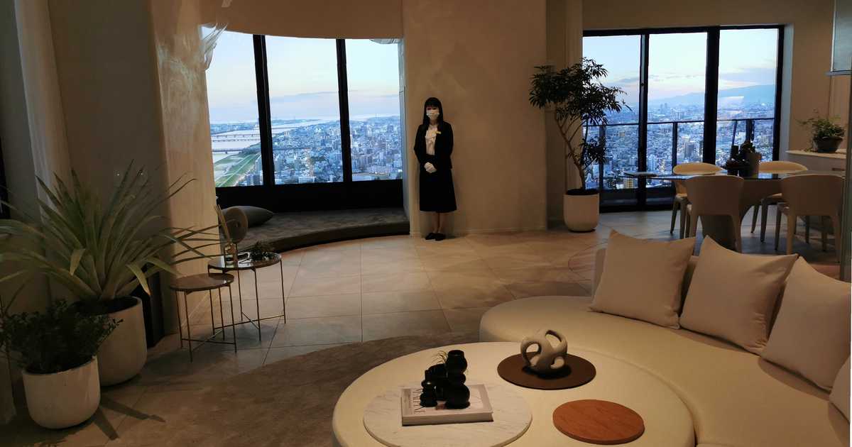 大阪・十三に３億円超の部屋も　阪急阪神　再開発で新マンション公開