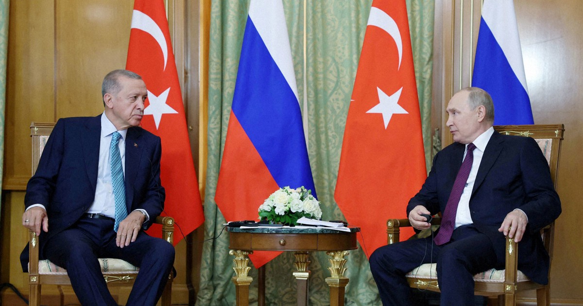 ウクライナ穀物輸出問題で進展なし　ロシア・トルコ首脳会談