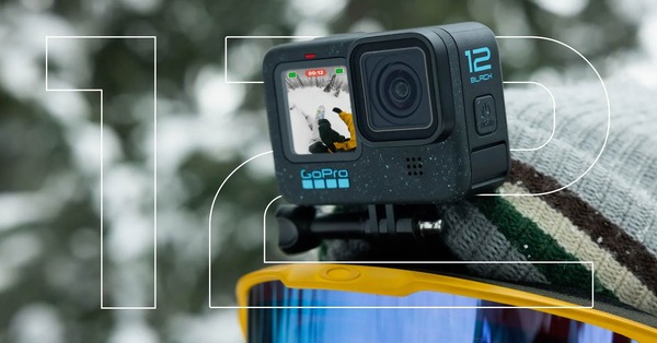撮影時間最大2倍の「GoPro HERO12 Black」発表。AirPods等のマイク利用や5.3K HDR記録対応、手ブレ補正も強化
