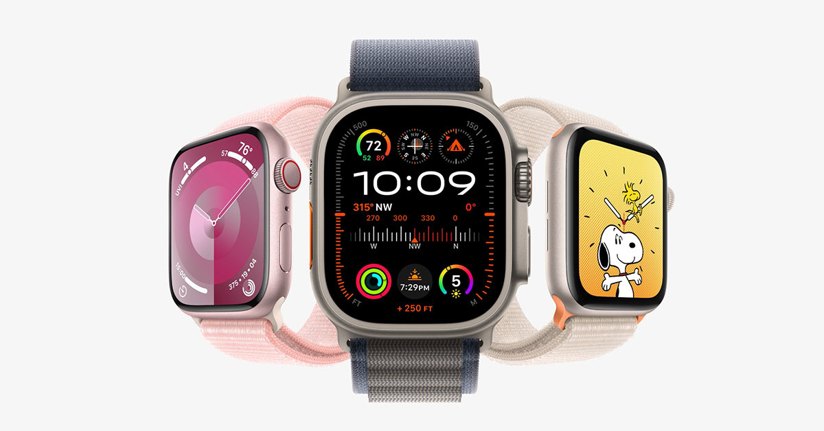 Apple Watchに「Series 9」「Ultra 2」登場　画面に触れずに“指で操作”できる新機能も