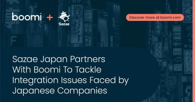 Sazae JapanがBoomiと提携、日本企業が直面する統合の課題に対応