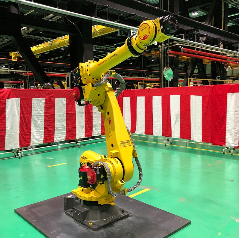 自動化需要追い風にファナック、産業用ロボット累計出荷100万台突破
