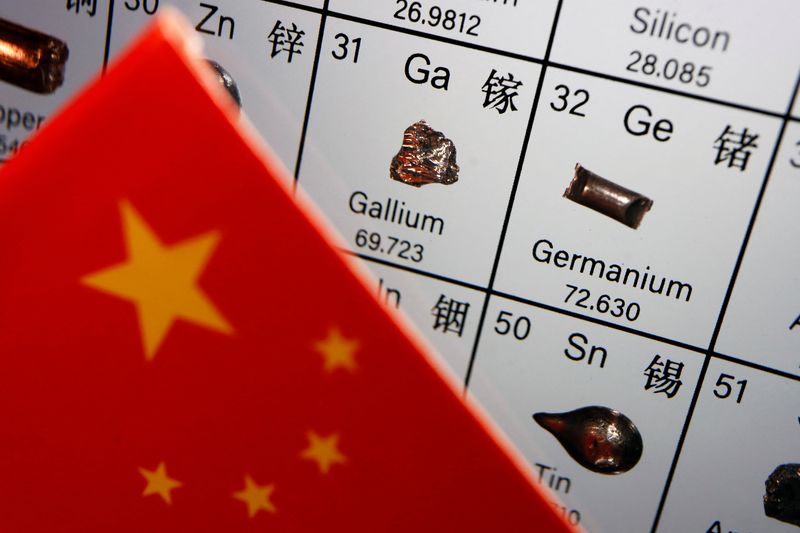 中国ゲルマニウム・ガリウム製品輸出、8月はゼロ　輸出規制で