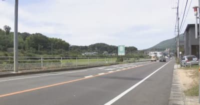 県道を横断中の87歳女性がはねられ死亡　県立高校の教諭が運転する車に　香川・坂出市