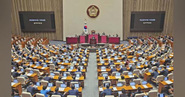 野党代表の逮捕同意案可決　韓国国会、裁判所が審査へ