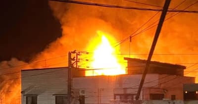 新潟魚沼市の商店街で火災 12軒で被害、けが人も［動画あり］