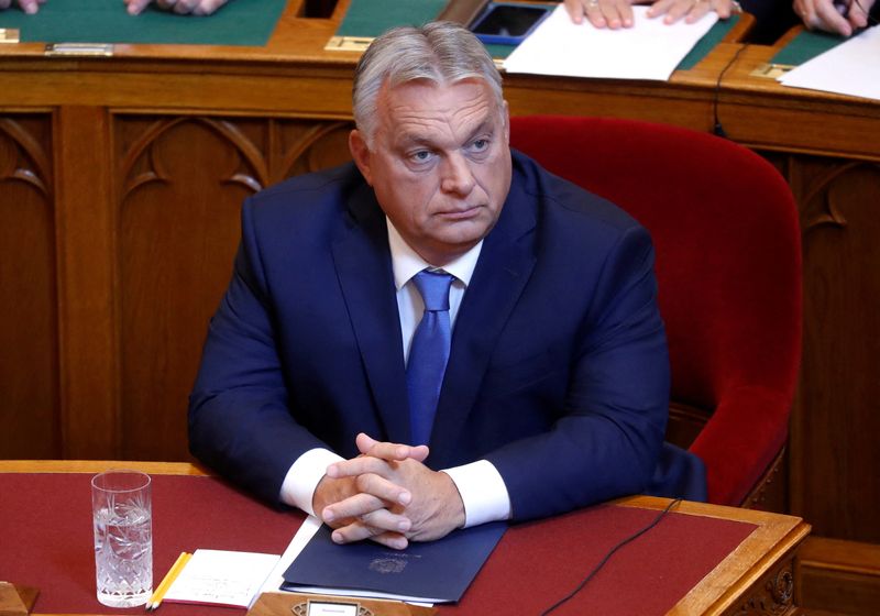 ハンガリー系住民の権利回復までウクライナ支持せず＝オルバン首相