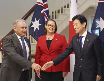 日豪、LNG・石炭安定供給一致　中国TPP加盟をけん制