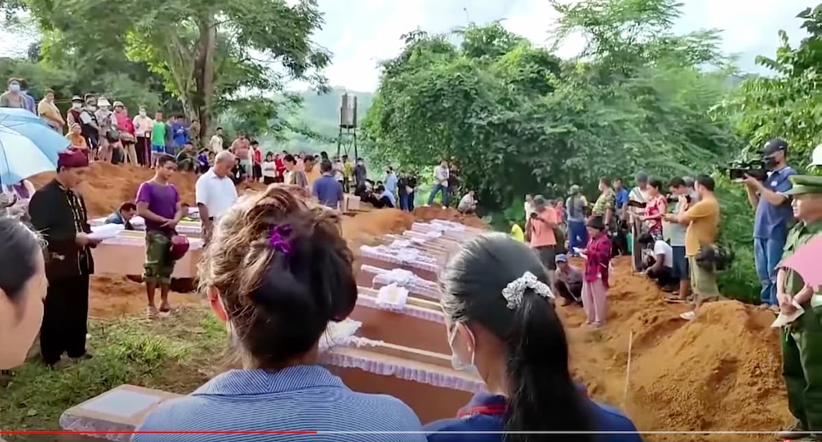 ミャンマー軍政、難民収容施設を攻撃　13人の子供含む29人が死亡