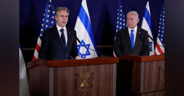 米国務長官、イスラエル訪問　ネタニヤフ首相と会談し支持表明