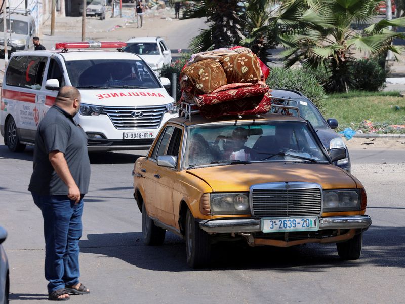 ロシアなどガザ衝突で停戦案、安保理会合　パレスチナは攻撃中止要請