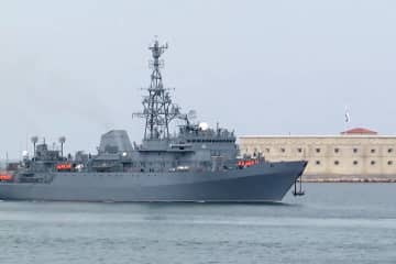 ロシア黒海艦隊、防御強化か　ウクライナ軍、東部「撃退」
