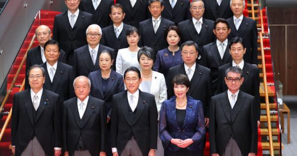 岸田内閣支持率25％　過去最低で横ばい　毎日新聞世論調査