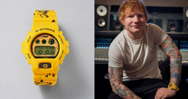 エドシーランコラボ　G-SHOCK エド・シーランが「G-SHOCK」とコラボ 時計メディア
