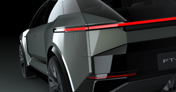 トヨタが次世代BEVのデザインを一部公開ジャパンモビリティショー2023に出展予定のコンセプトモデル