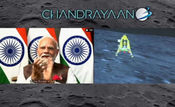 インド、有人月面探査40年めど　宇宙開発計画、目標示す