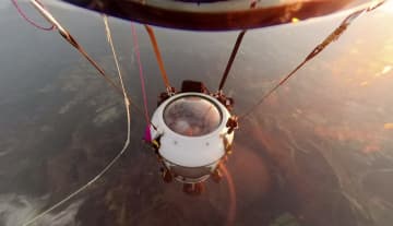 有人気球で高度10キロに到達　宇宙遊覧を目指す札幌ベンチャー