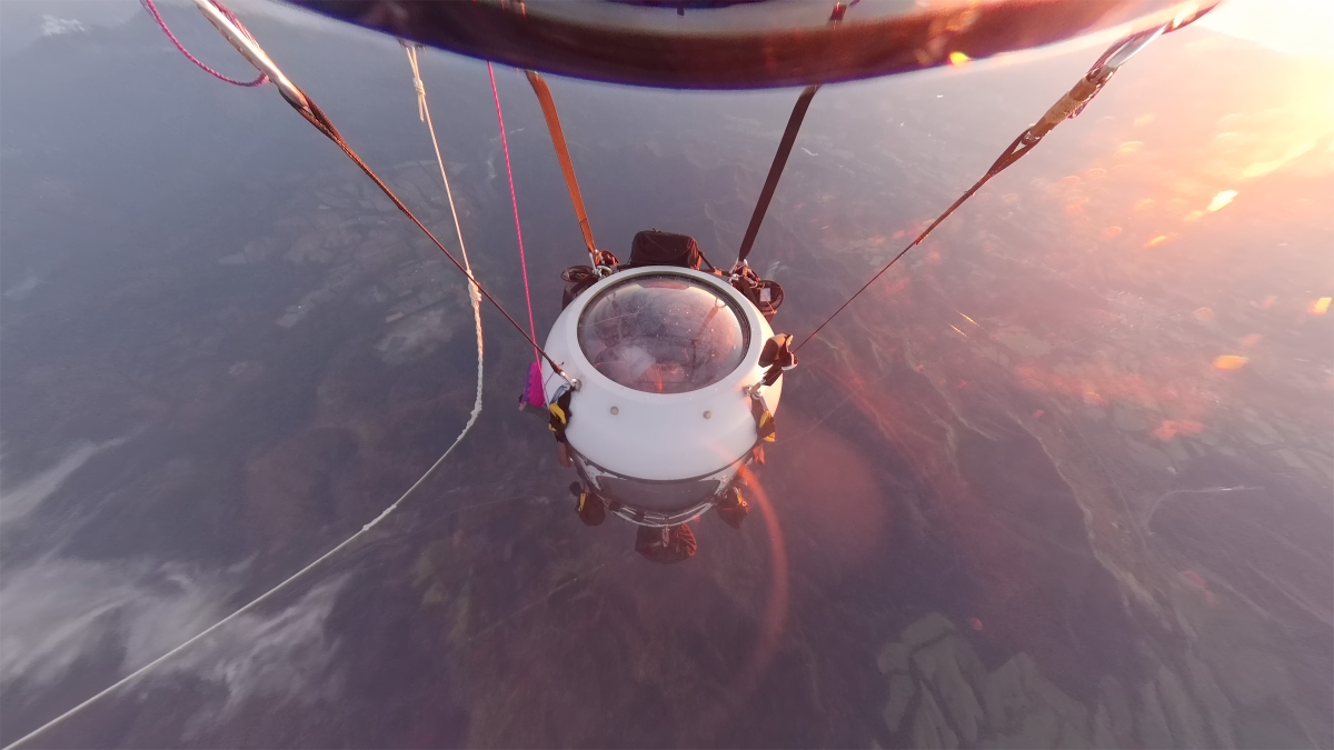 気球で宇宙遊覧、日本企業が実現へ　有人高高度気球で成層圏