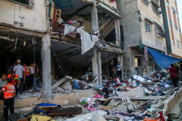イスラエル軍「攻撃強化」　ハマス、人質解放準備主張