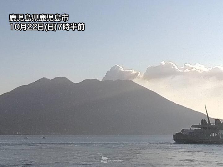 鹿児島・桜島で山体膨張を観測　最近は噴火が頻発