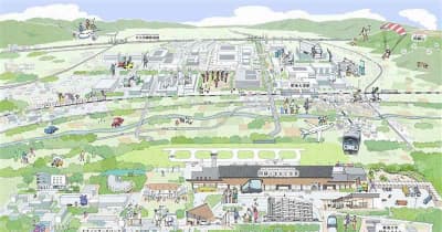 「新大空港構想」熊本県が発表　TSMC進出を追い風に　産業や交通分野など一体的まちづくりへ