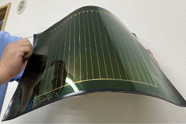 「ペロブスカイト太陽電池」で国内初、日揮HDが物流施設で実証