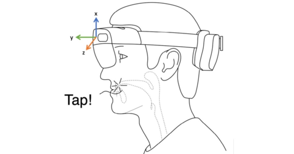 「前歯を舌でタップ」「舌をかむ」　VRヘッドセットを“舌操作”　米Microsoftが開発