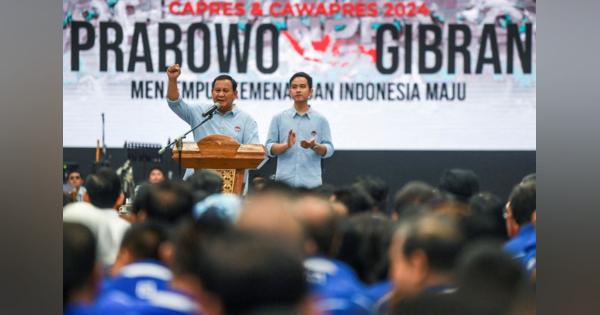 インドネシア大統領選、プラボウォ国防相が立候補届け出