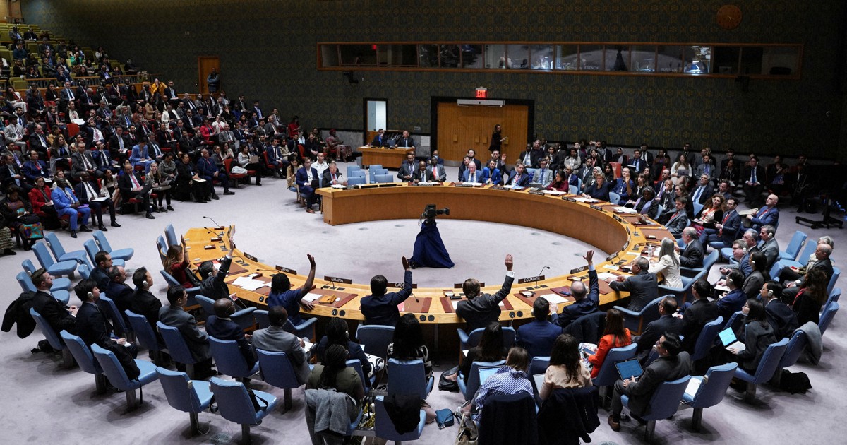 国連安保理、ガザ決議案をまた否決　米案に中国、ロシアが拒否権