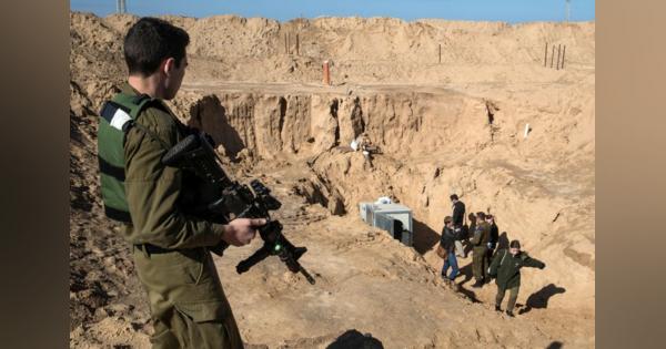 アングル：イスラエル部隊を待ち構えるハマス地下網、総延長500キロ以上か