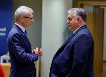 強力なウクライナ支援継続で合意　EU首脳、結束に乱れも