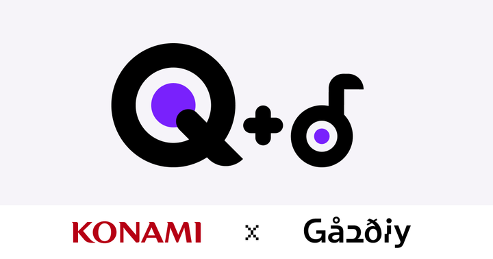 GaudiyとKONAMIがWeb3領域で提携、音楽創作をテーマとしたクリエイターエコノミープラットフォーム「Qto」を共同開発