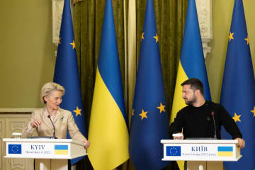 ウクライナへの国際的関心低下か　ゼレンスキー大統領が認める