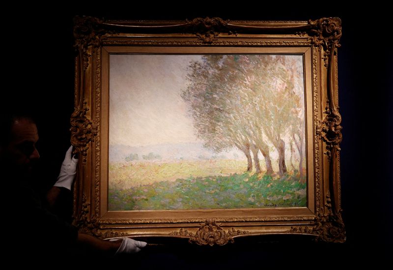 モネの絵画競売へ、落札額4.8億円も　1948年以降個人が所有