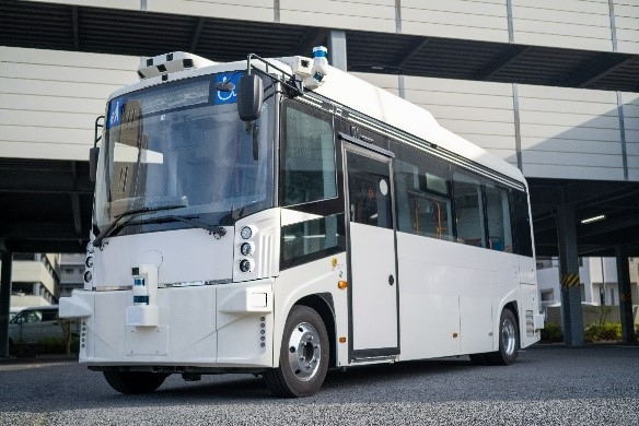 最高時速35km自動運転バスが羽田の公道を走る