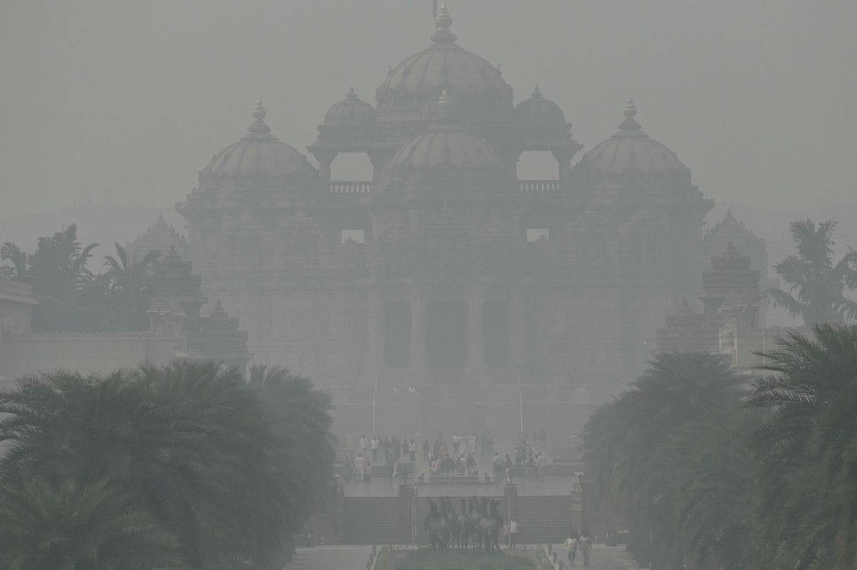 大気汚染対策で初の人工降雨？　印首都、スモッグ深刻化で検討